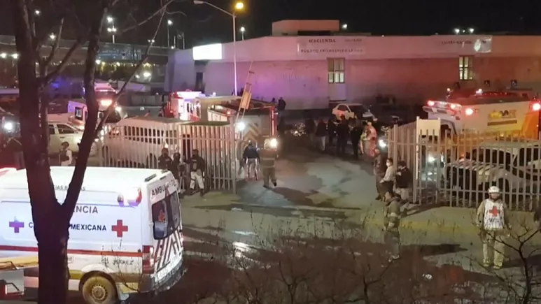 Meksika’da göçmen merkezinde yangın çıktı: 39 ölü