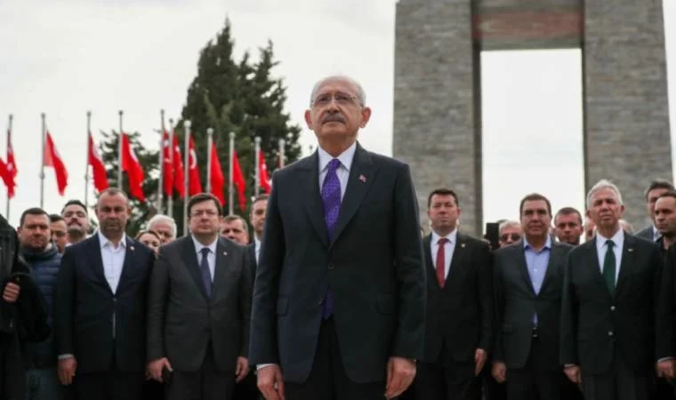 Kılıçdaroğlu, Çanakkale Şehitlikleri’ni ziyaret etti