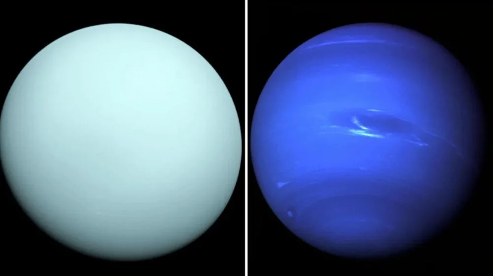 Neptün ve Uranüs'ün gerçek renkleri ortaya çıkarıldı